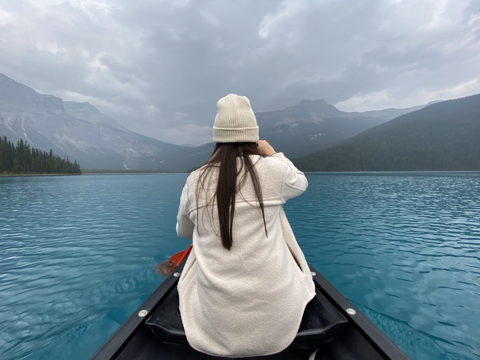 Renting a Canoe at Emerald Lake KiraKira Travels